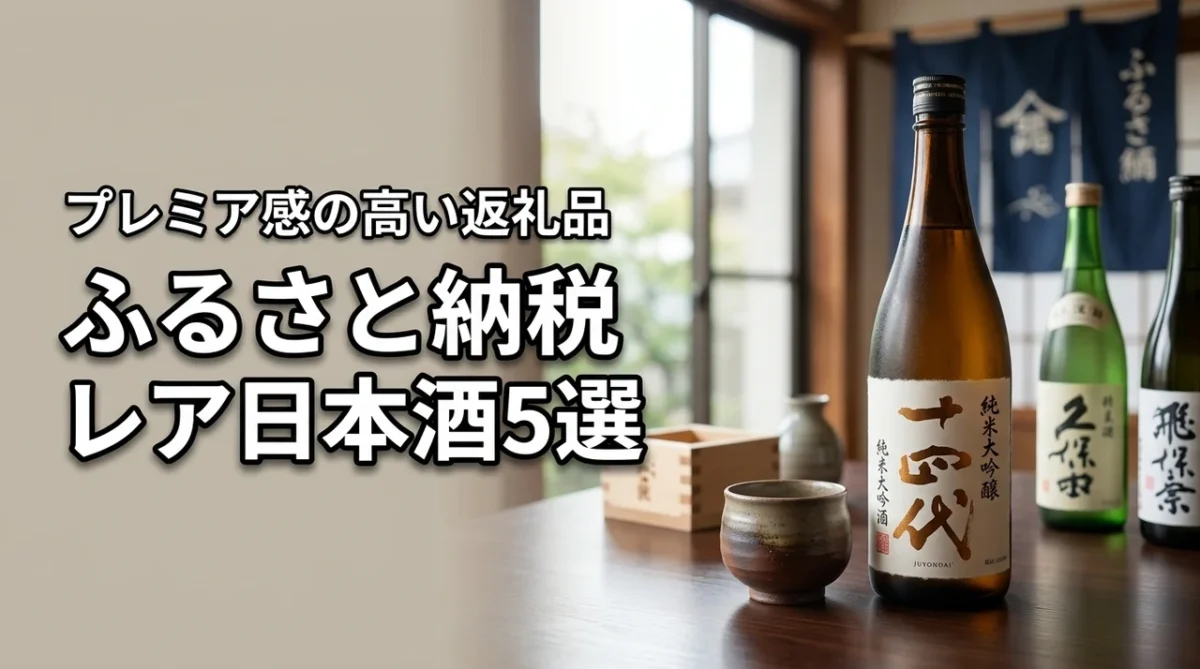 ふるさと納税で注目のレア日本酒5選！プレミア感の高い返礼品をご紹介！