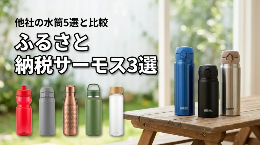 ふるさと納税で人気のサーモスの水筒3選！おすすめの他社製品5選と比較して紹介