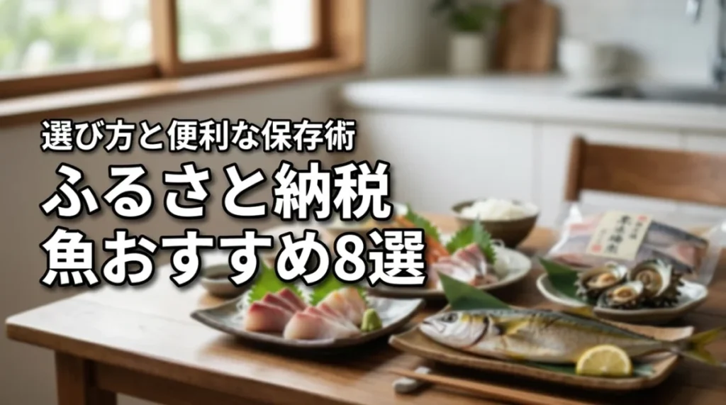 ふるさと納税で人気の高い魚のおすすめ8選！失敗しない選び方と便利な保存術