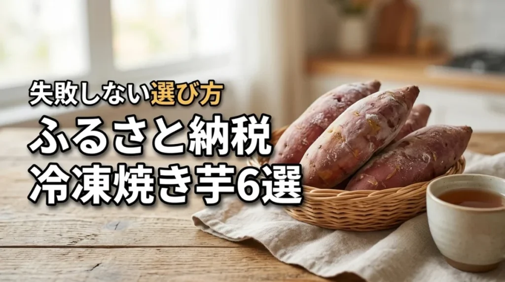 ふるさと納税の冷凍焼き芋でおすすめ6選！失敗しない選び方やメリットを解説