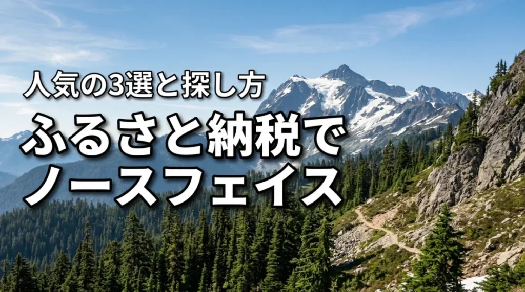 ふるさと納税でノースフェイスを入手する方法！おすすめの返礼品3選と探し方を解説