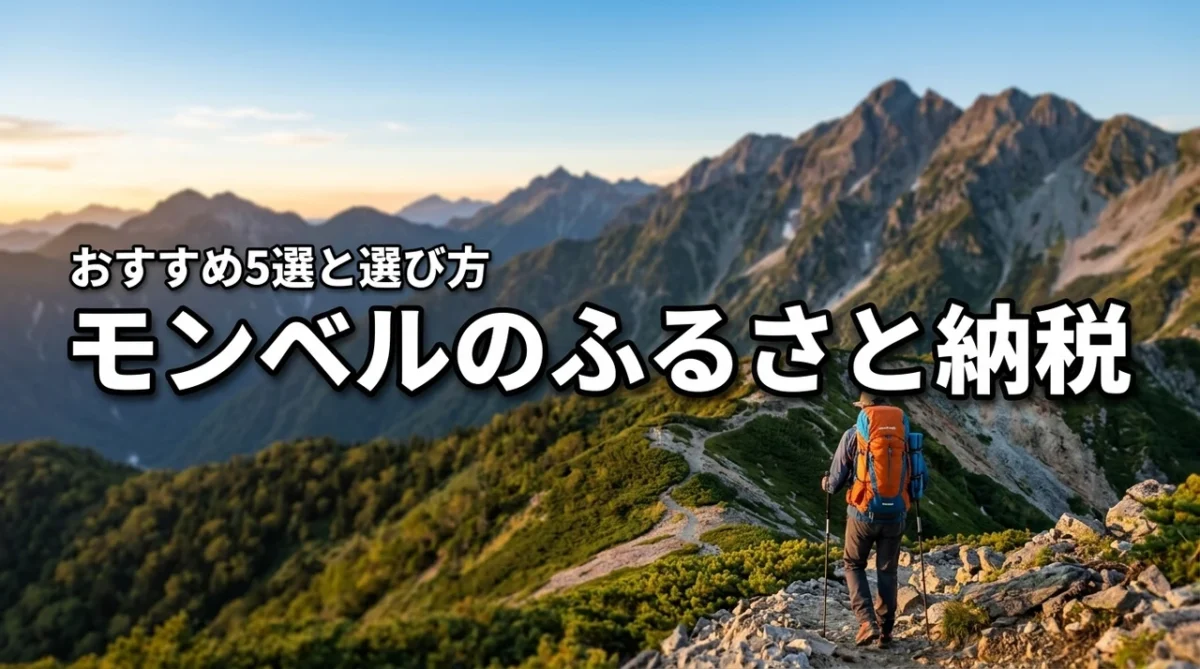 ふるさと納税でモンベルを貰うならこれ！おすすめ返礼品5選と失敗しない選び方
