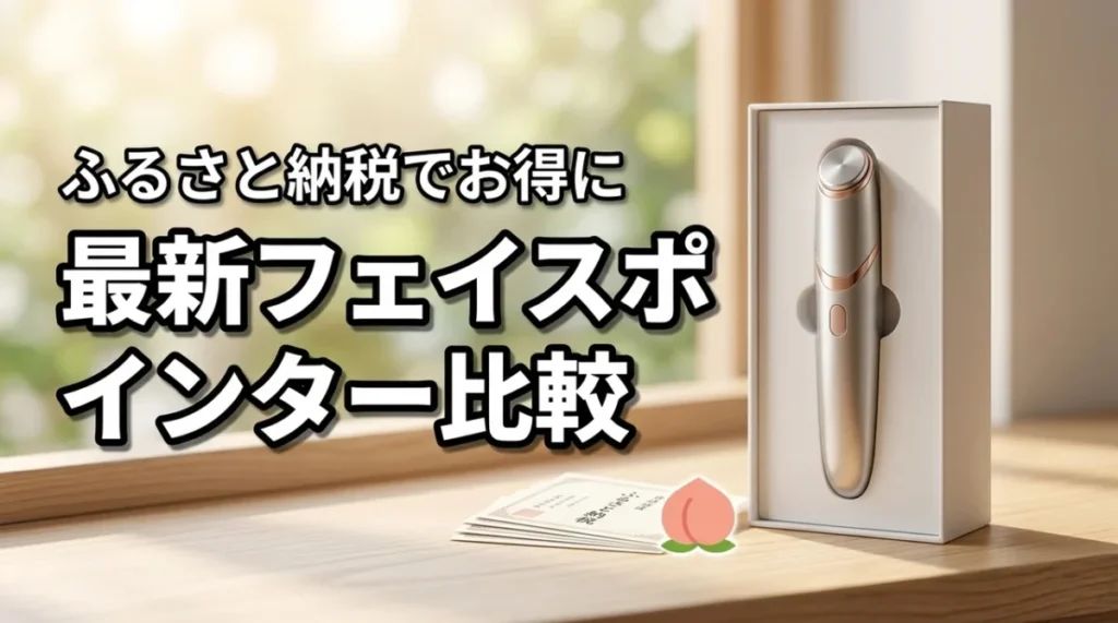 フェイスポインターはふるさと納税がお得！最新モデルの違いを知って失敗なく選ぶ