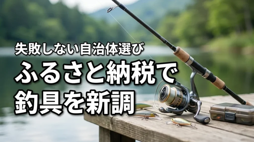 【実質円】ふるさと納税で釣具を賢く新調！失敗しない自治体の選び方を伝授